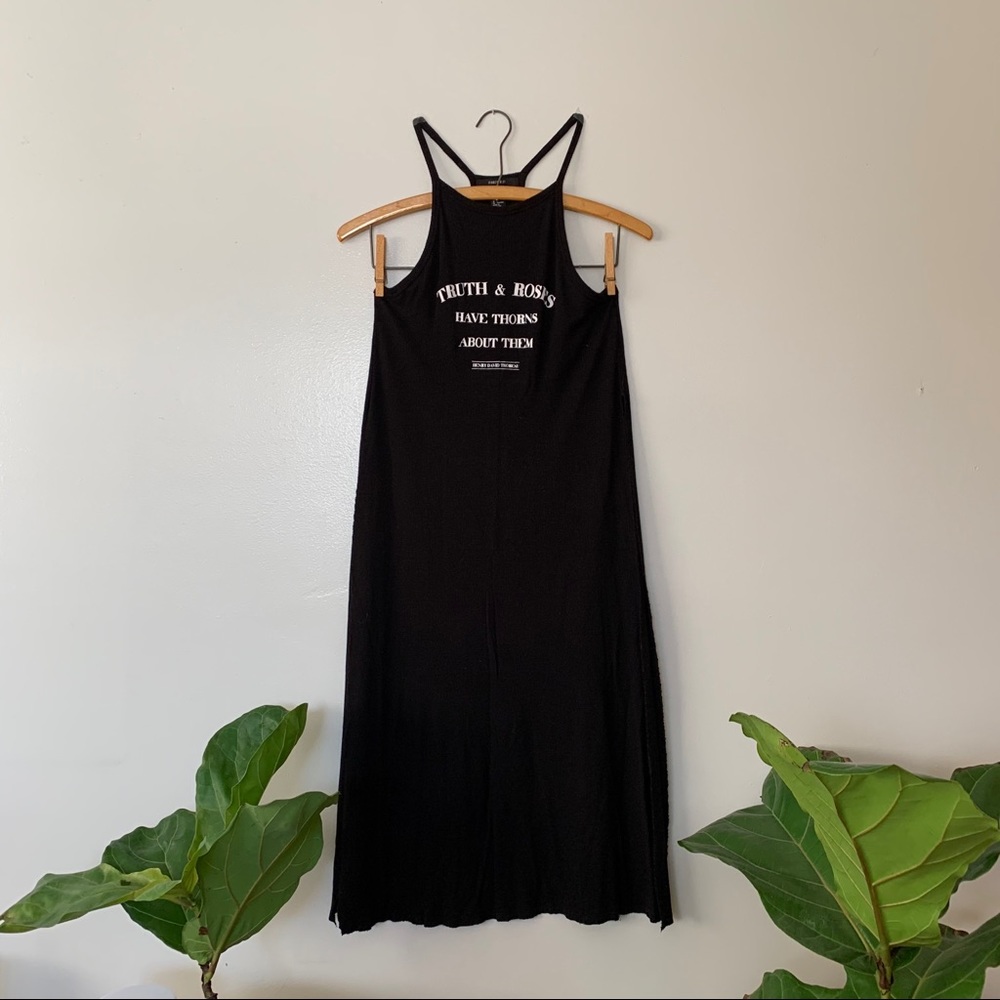 Split Side Maxi Tank Top